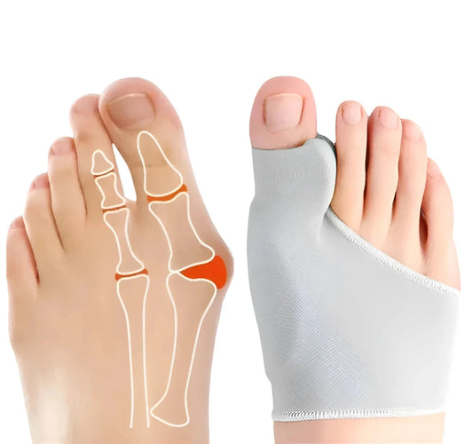 Toe Separator Hallux Valgus Bunion Corrector Orthotics Feet Bone Thumb Adjuster Correction Pedicure Sock Straightener